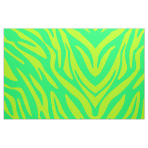 Tecido Zebra Verde Abstrato