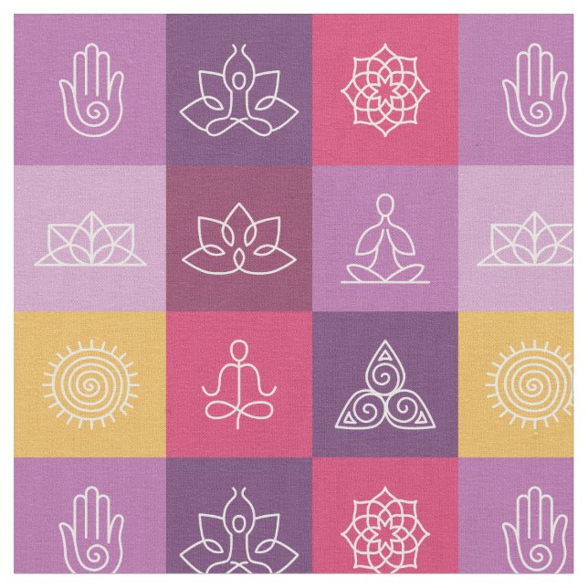 Tecido zen, chakra, ioga, paz, ohm, tranquilty, lótus, (Detalhe)