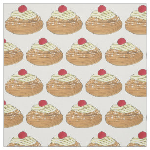 Tecido ZEPPOLE Itália Fried Dough Pastery Foley Foodie