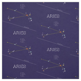 Tecido Zodiac Constelação Aries