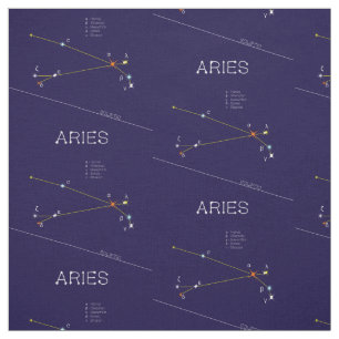 Tecido Zodiac Constelação Aries