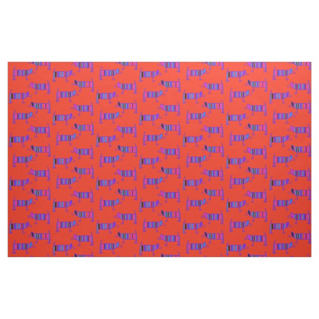 Tecidos de Cachorro Designer - Estilos Whimsic - N (Fat Quarter)