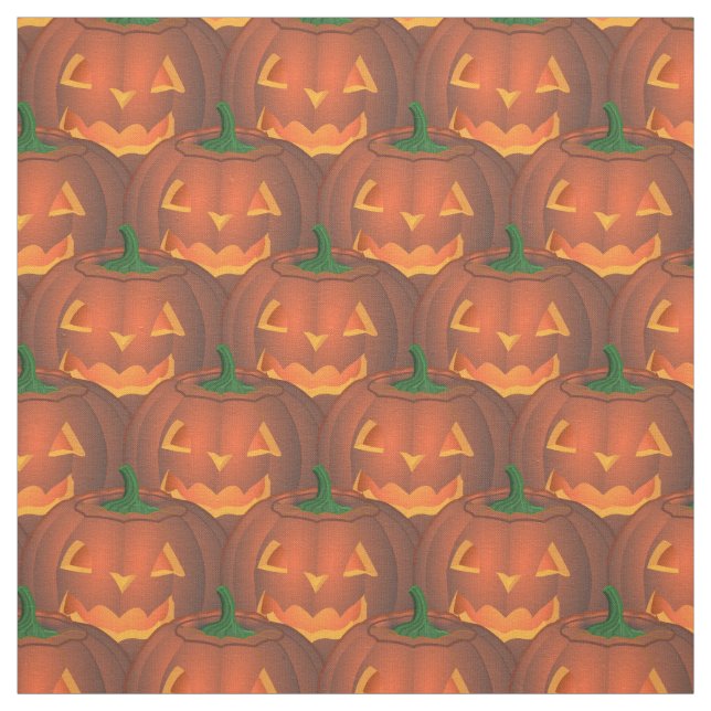 Tecidos de Halloween Abóbora de Tecido Personaliza (Modelo)