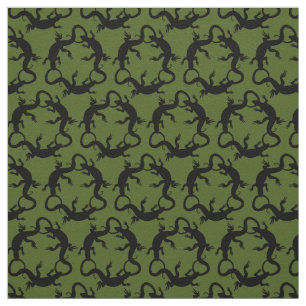 Tecidos de padrões do Tecido Lizard Art