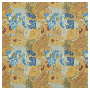 Tecidos dos girassóis de Vincent van Gogh