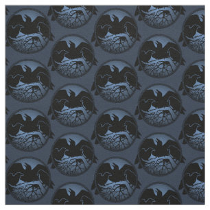 Tecidos tribais do corvo nativo do corvo do tecido