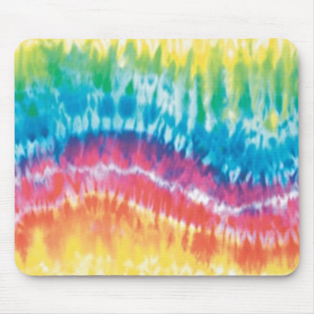 Tecla Tie Dye Mouse Pad (Frente)