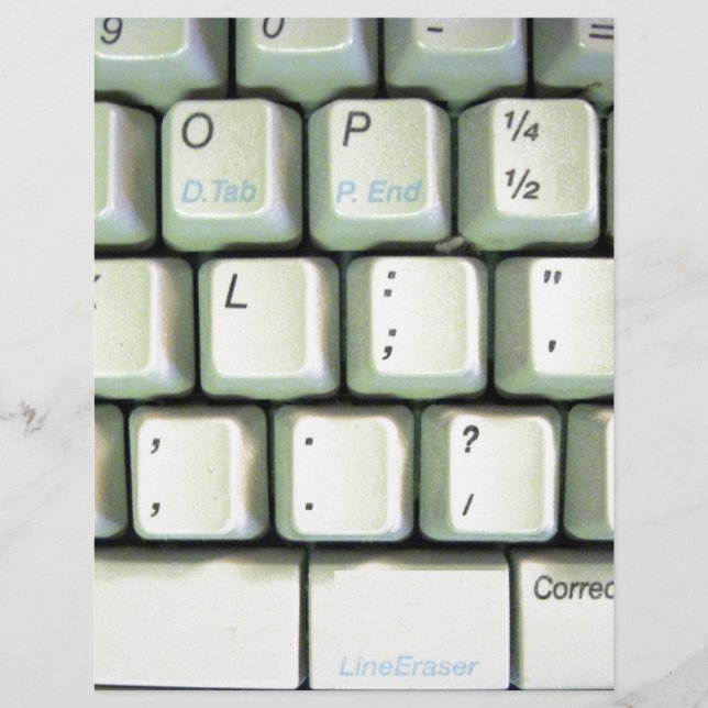 Teclado de Máquina (Frente)