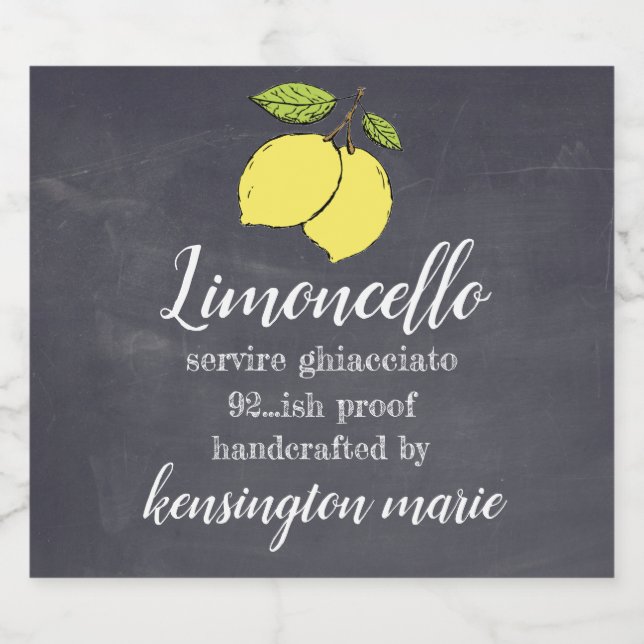 Teclado Limoncello Procure Frasco Pequeno | (Rótulo Único)