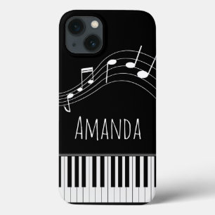 Teclado Piano e Notas Musicais