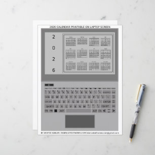 Teclas de Laptop Prateadas Folha de Papel Preta Ca