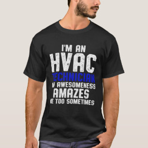 Técnico HVAC Amazes Funny HVAC Tech Pullover Ho