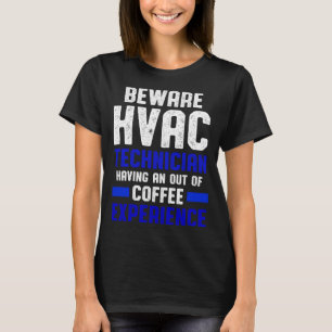 Técnico HVAC Café Funny HVAC Tech Pullover Ho