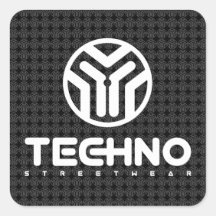 Tecno Streetwear - Logotipo - Adesivos