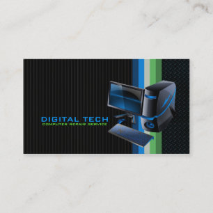 Tecnologia de Digitas. Cartões de visitas do