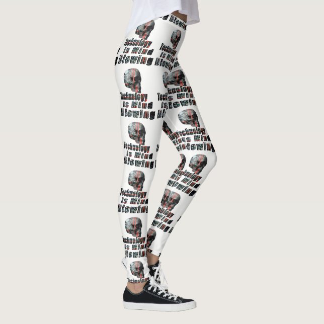Tecnologia É Luz, Leggings Meninas (Direita)