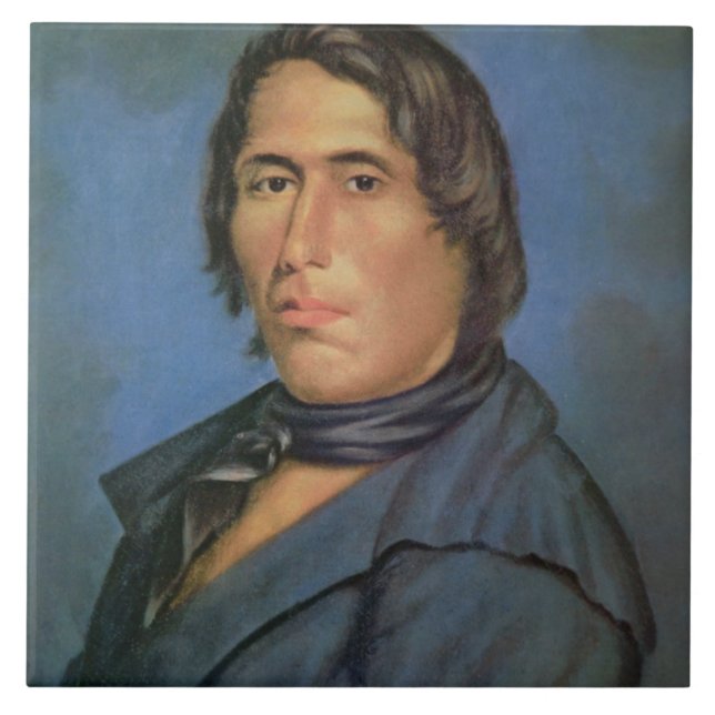 Tecumseh (1768-1813) (óleo em canvas) (Frente)