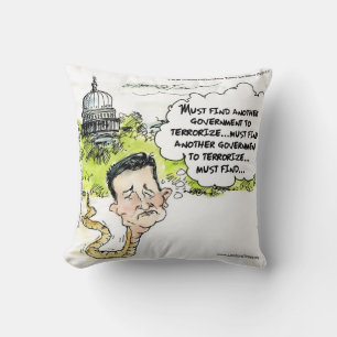 Ted Cruz Cobra na Grama Almofada de Arremesso