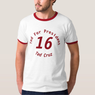 Ted Cruz para a camisa personalizada presidencial