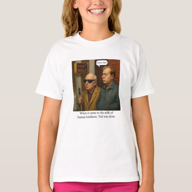 Ted era magro. Camiseta (Frente)