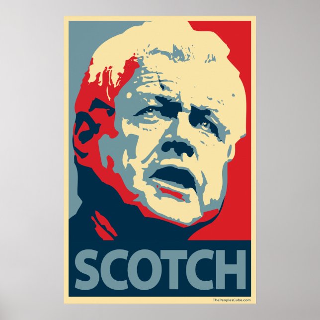 Ted Kennedy - Scotch: Poster OHP (Frente)