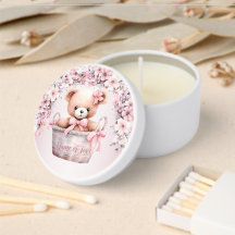 Teddy Bear Baby Girl Flowant