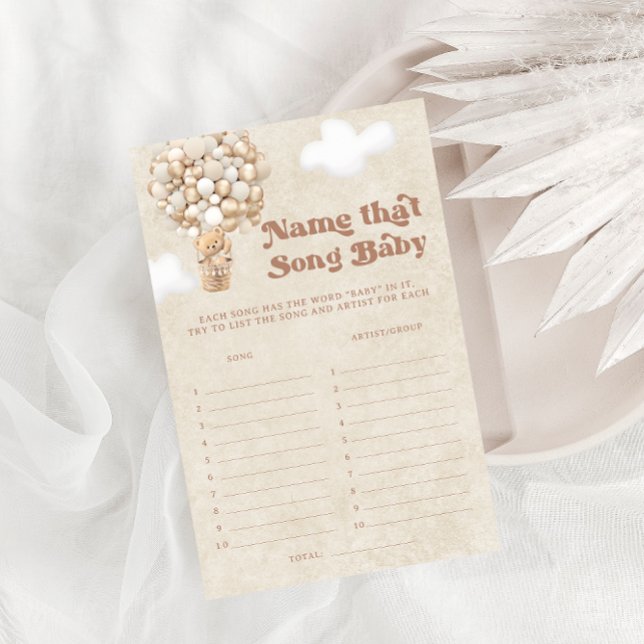 Teddy Bear Balloon Esse Jogo De Chá de fraldas De  (Criador carregado)