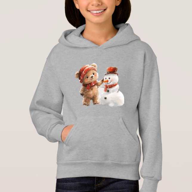 Teddy Bear e Snowman (Frente)