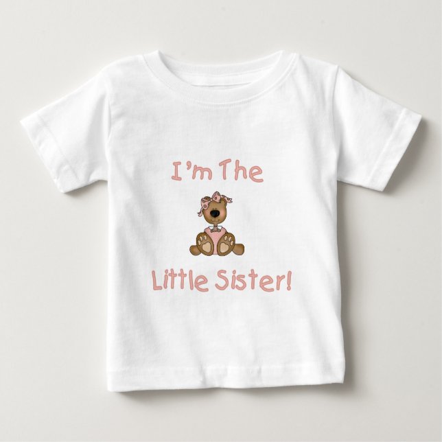 Teddy Bear Little Sister Camisetas e presentes (Frente)