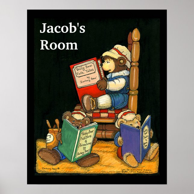 Teddy Bear Room Poster (Frente)