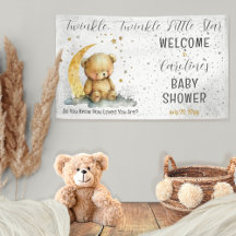 Teddy Bear Twinkle Twinkle Little Star Chá de fral