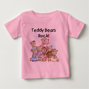 Teddy Bears Rock Camisetas and Gifts