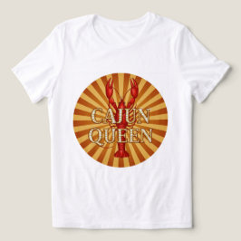 Tee da Coroa Real Cajun Queen! 👑 ⚜️