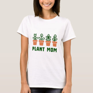 Tee de Camiseta de Camiseta de Plantas Mamãe