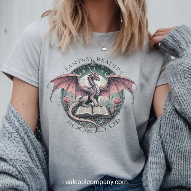 Tee do Clube do Livro de Leitores Fantásticos (Criador carregado)