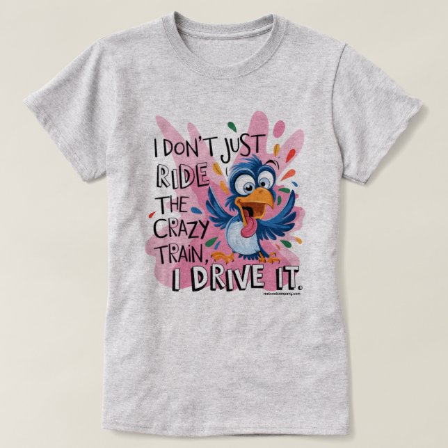 Tee Gráfico Engraçado e Testemunha - Camisa Gráfic (Frente do Design)