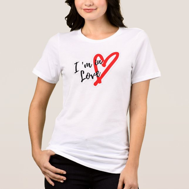 Tee "I Am In Love" (Frente)