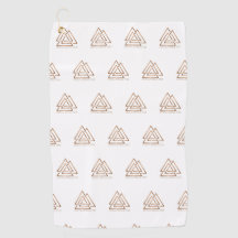 Tee Off in Style: Toalha 'Par-fect' da Trindade