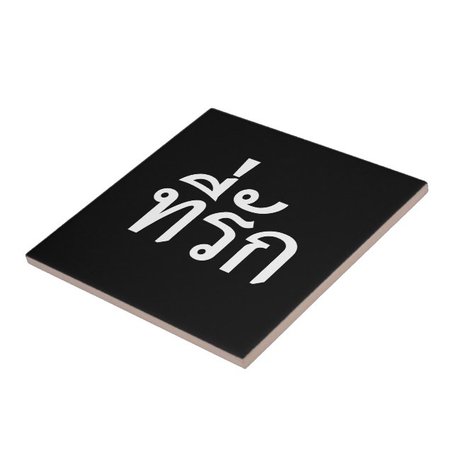 Tee rak ~ My Love in Thai Language (Lateral)