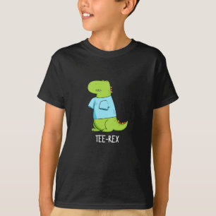 Tee Rex Camiseta engraçada TRex Dinossaur Pun Dark