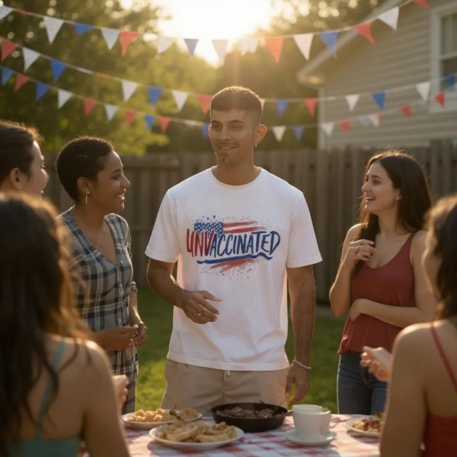 Tee Triblend Não Vacinado (Criador carregado)