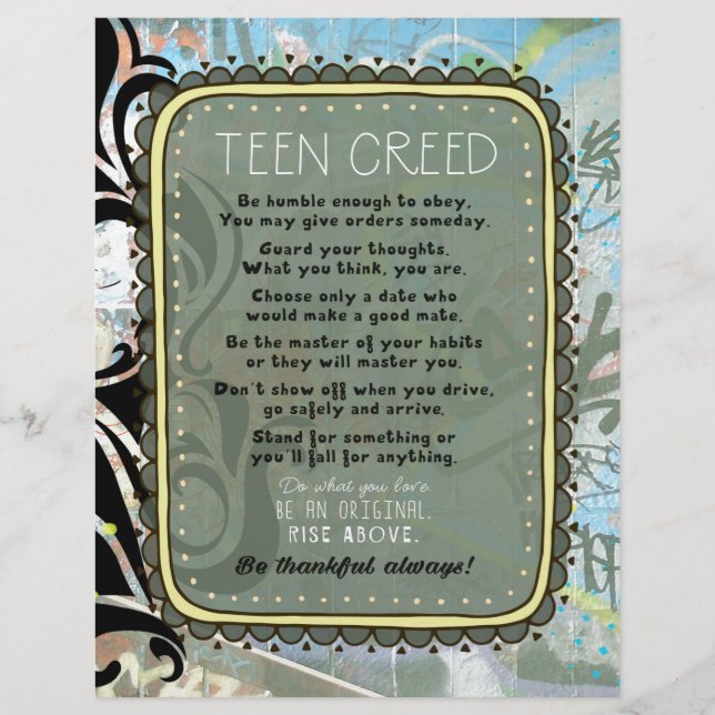 Teen Creed (Frente)