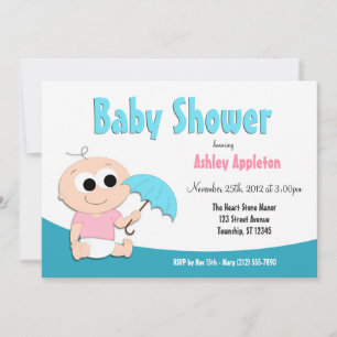 Teerão Baby Umbrella - Convites ao Chá