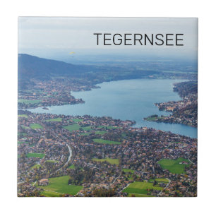 Tegernsee Bavaria Lake Germany Panorama Souvenir