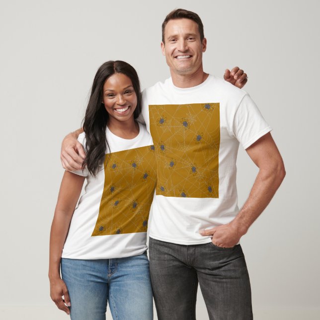 Teia das aranhas do Dia das Bruxas e Camisetas de  (Unissex)