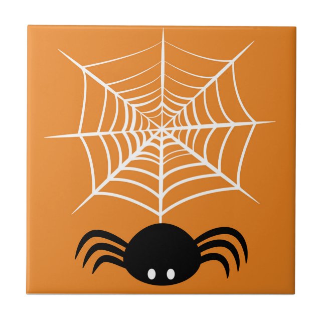 Teia de Aranha de Halloween  (Frente)