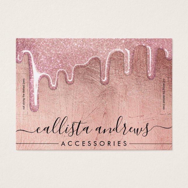 Tela da pulseira fina e rosa Dourada das unidades  (Frente)