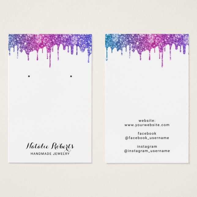 Tela de brilho moderna do Unicorn (Frente & Verso)