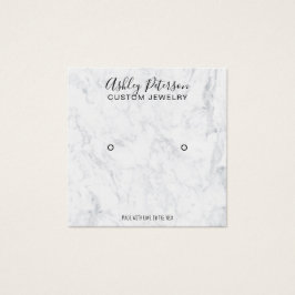 Tela de brinco elegante de jarro minimalista de má