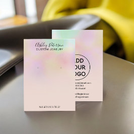 Tela de brincos holográficos cor-de-rosa